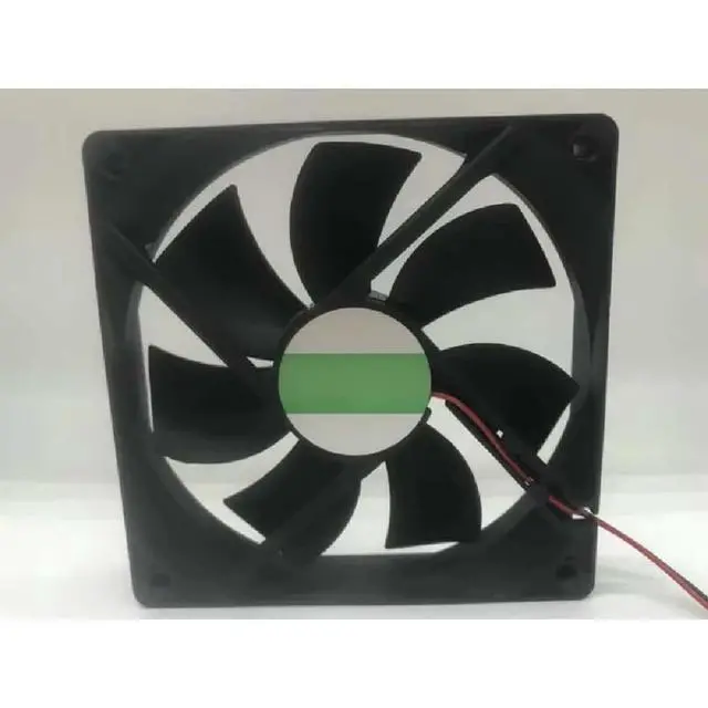 Main image of 1225M12S DC 12V 0.26A 120x120x25mm 2-wire 120mm cooling fan