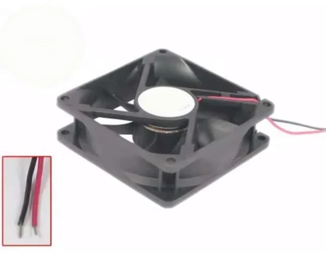 Main image of FD8025B48W5 DC 48V 2.88W 80x80x25mm Dual-Line Server Cooling Fan
