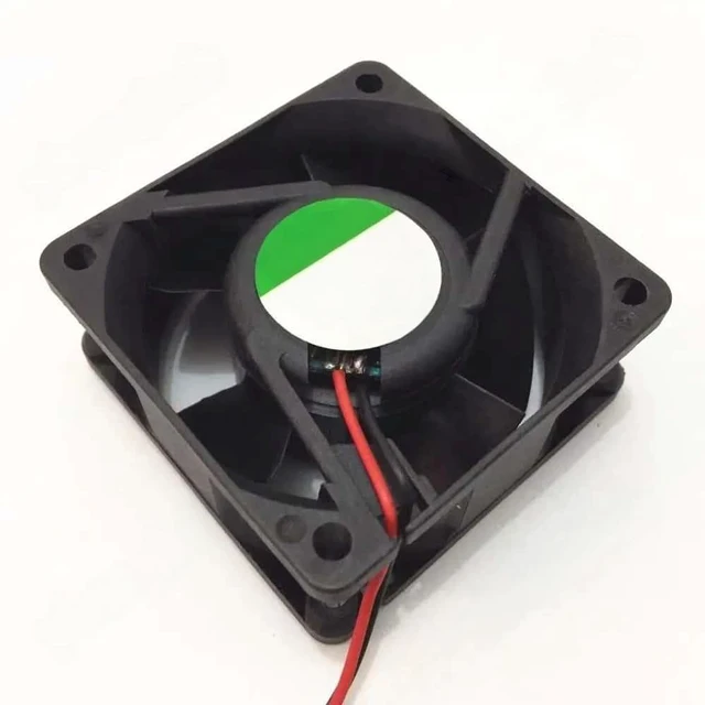 Main image of KD2406PTS3 13.A. DC 24V 1.0W 60x60x25mm Dual-wire Cooling Fan