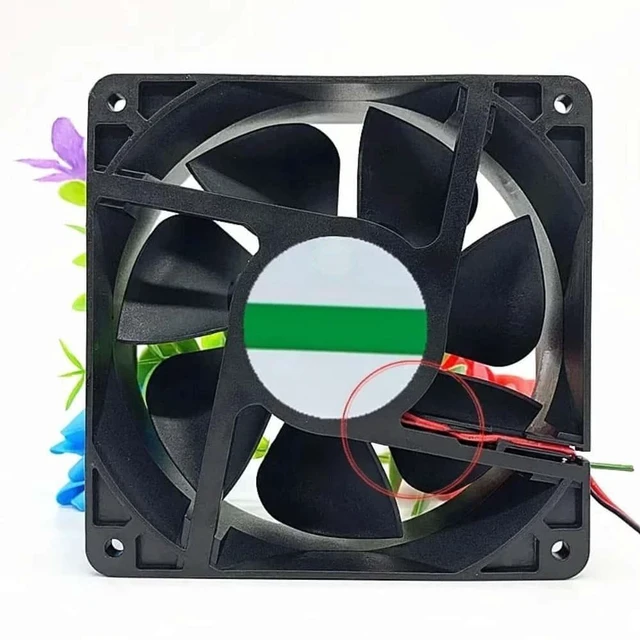 Main image of HP12038HSL DC 24V 0.35A 120x120x38mm Dual-wire cooling fan