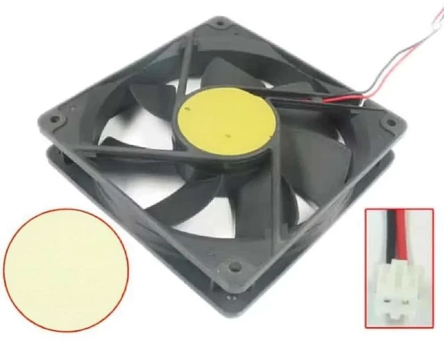 Main image of AD1212MS-A70GL Server Cooling Fan DC 12V 0.34A 120x120x25mm 2-wire