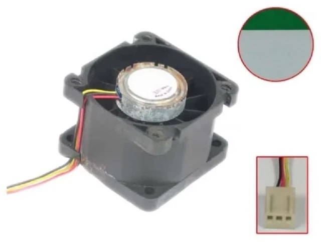 Main image of SG40281B1-0000-G99 DC 12V 6.24W 40x40x28mm Three-wire cooling fan
