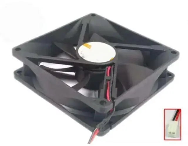 Main image of FD249225HS-N DC 24V 0.13A 2-wire 90x90x25mm Cooling Fan