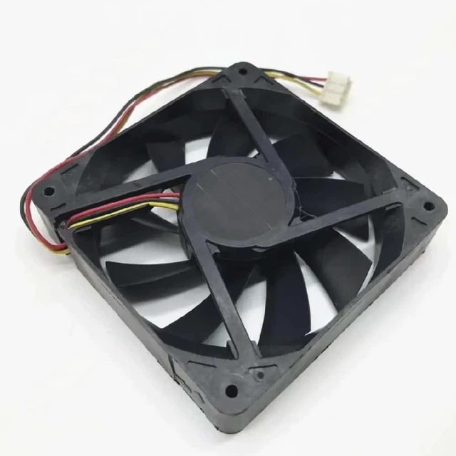 Main image of 2806RL-09W-B19 DC 7V 0.08A 3-wire 70x70x15mm Server Cooling Fan