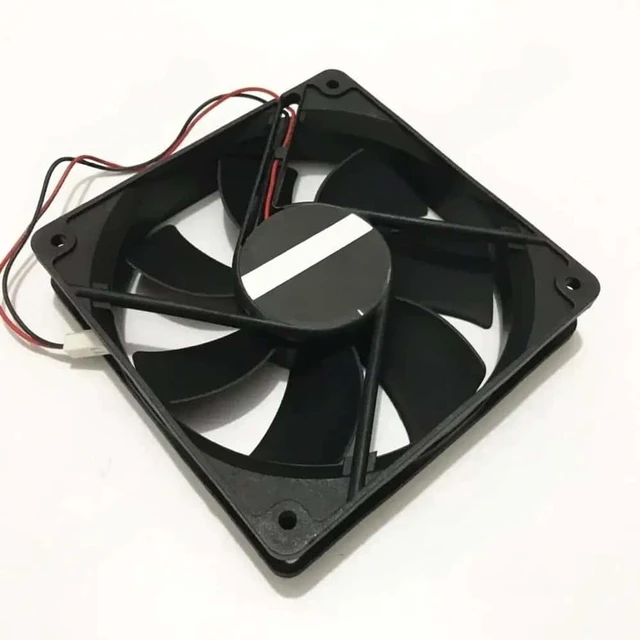 Main image of AD12012DB257000 DC 12V 0.13A 120x120x25mm Dual-line Server Cooling Fan