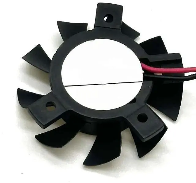 Main image of FS1240-A1042A DC 12V 0.13A, 36mm diameter, 26x26x20mm center distance, dual-line graphics card cooling fan.