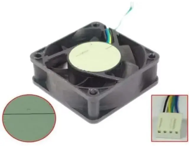 Main image of R126020BU DC 12V 0.2A 60x60x20mm Four-wire cooling fan