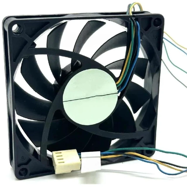 Main image of R128015DH DC 12V 0.32A 80x80x15mm Four-wire Server Cooling Fan