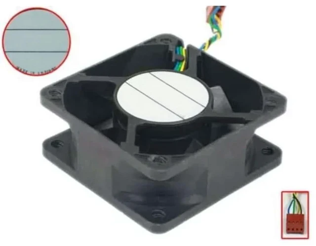 Main image of PV602512ESPF 0A 444306-001 Cooling Fan DC 12V 0.35A 60x60x25mm 4-wire
