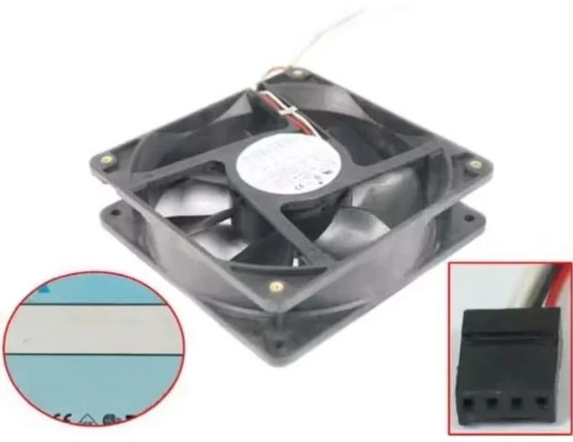 Main image of 4712KL-04W-B49 P53 P50 DC 12V 1.1A 120x120x32mm Three-wire cooling fan