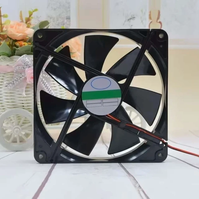 Main image of DF1402512SEL DC 12V 0.14A 140x140x25mm Dual-wire cooling fan