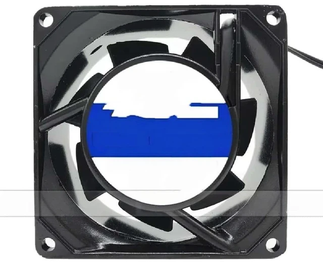 Main image of 8038B2H Cooling Fan 220V 15W 80x80x38mm Dual Cable