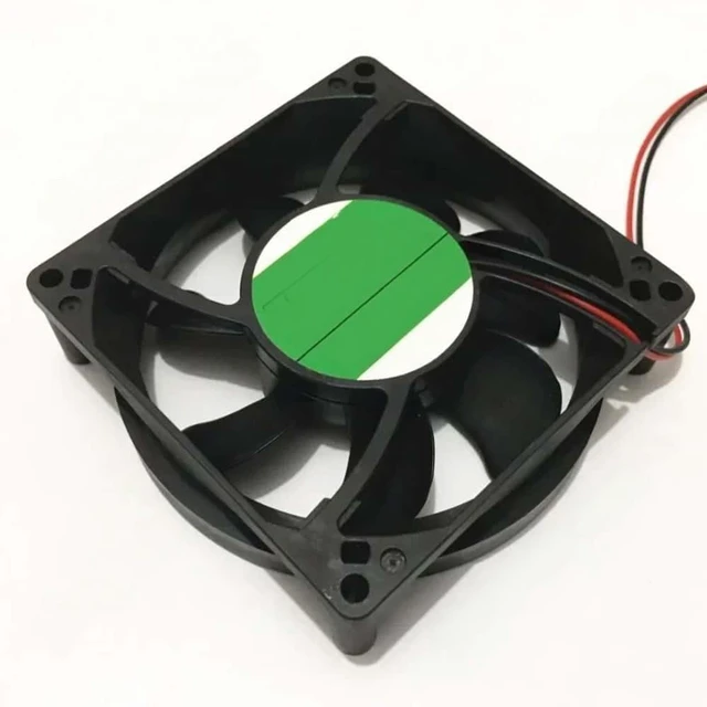 Main image of SKUD24B4 motor, DC 24V, 0.13A, 90x90x25mm, dual-wire cooling fan.