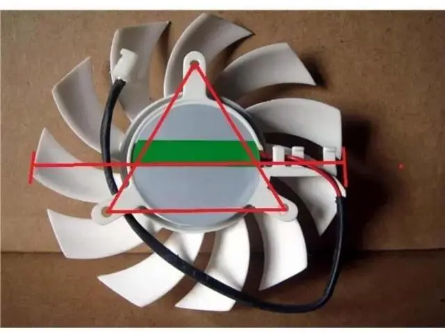 Main image of Color CF-12810B DC 12V 0.30A 40x40mm Dual-wire Cooling Fan