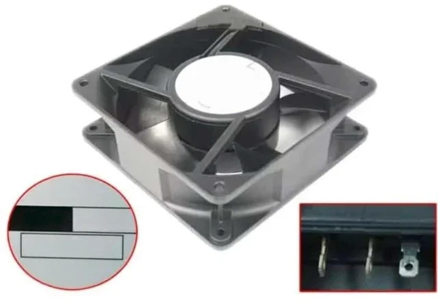 Main image of MU1238A-41X 200V 0.16A 120x120x38mm Three-wire cooling fan