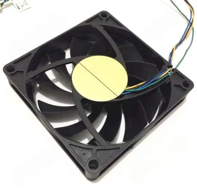 Main image of R128015BU DC 12V 0.50A 80x80x15mm Four-wire Server Cooling Fan
