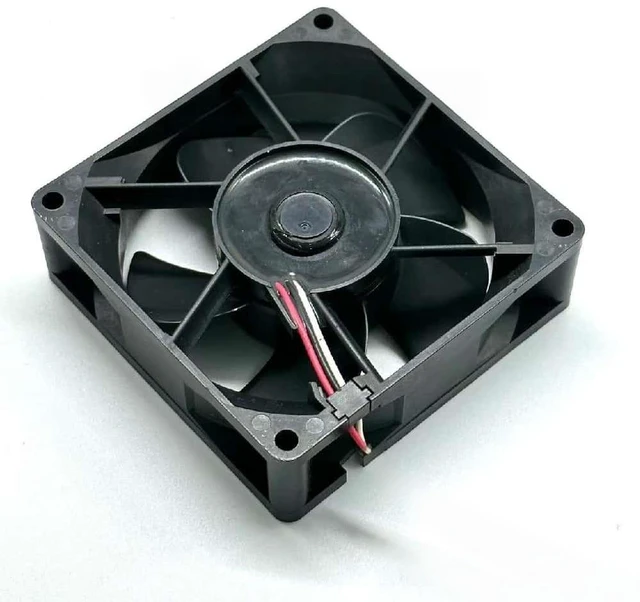 Main image of 08025VE-12P-GLD DC 12V 0.68A 80x80x25mm Three-line server cooling fan