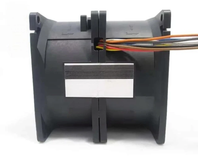Main image of Motor 9CR0812P8S04, DC 12V 5.5A, 80x80x80mm, 8-wire cooling fan.