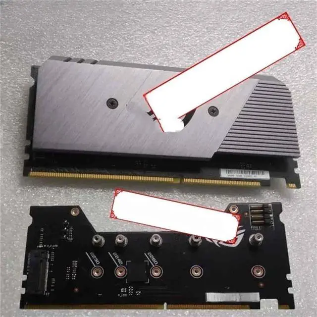 Main image of For DIMM.2 adapter to 2 for M9A M10A R6A R6E M12E x399ZE MB