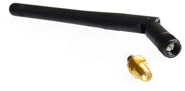 Main image of 2.4G antenna folded wifi module antenna SMA to IPEX feeder line 2.4GHz Antenna