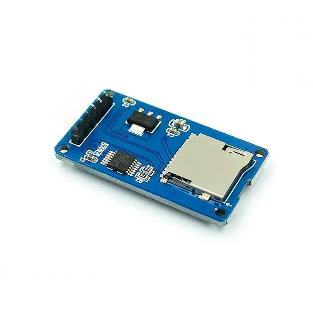 Main image of 10pcs/lot Micro SD card mini TF card reader module SPI interfaces with level converter chip for