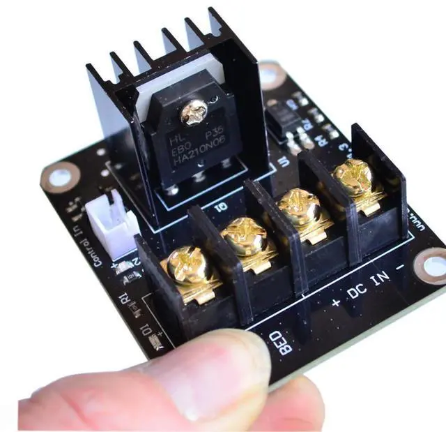 Main image of 3D printer hot bed Power expansion card /MOS high current load module Heat dissipation power module For