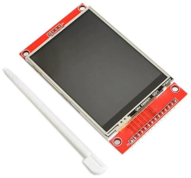 Main image of 240x320 2.8 SPI TFT LCD Touch Panel Serial Port Module With PBC ILI9341 2.8 Inch SPI Serial White LED Display with Touch Pen