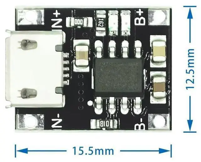 Main image of 10pcs/lot 5V Micro USB 1A 18650 Charging Board With Protection Charger Module