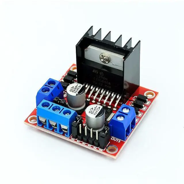 Main image of 1PCS Dual H Bridge DC Stepper Motor Drive Controller Board Module L298N smart car robot