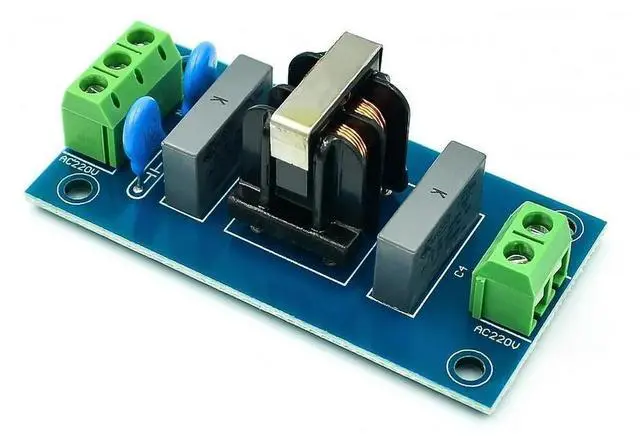 Main image of EMI Filter Sound Booster Filter Socket 220V 2A EMI Filter Module Power Board