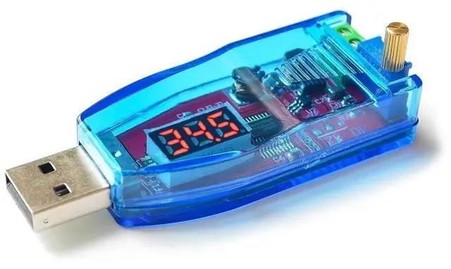 Main image of DC-DC 5V to 3.3V 9V 12V 24V USB Step UP Down Power Supply Module Adjustable Boost Buck Converter Out DC 1.0V-24V With Case