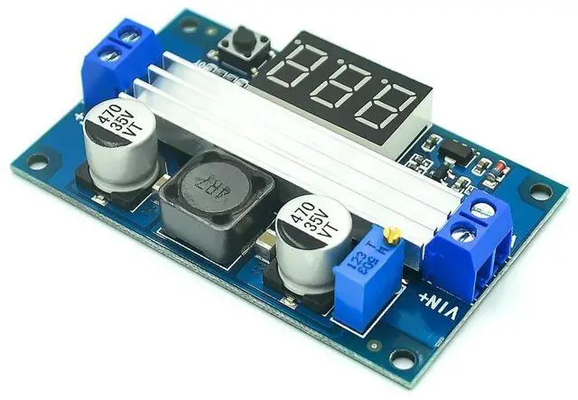 Main image of DC DC-DC 3~35V to 3.5~35V LTC1871 Booster step up Step-up module Converter Regulated Power Supply+VoltMeter