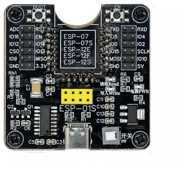Main image of 8266 -WROOM-32 32-WROVER Development Board Test Programmer Socket Downloader -01 -12F -07S -12S 32
