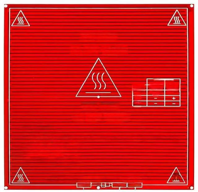 Main image of RepRap mendel PCB Heated Heatbed MK2B Mendel 3D printer hot bed