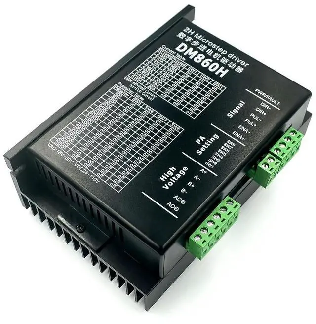 Main image of Stepper Motor Driver DM556 DM542 DM860 23 34 Series 2-phase Digital Stepper Motor Driver cnc engraving machine