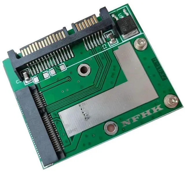 Main image of FOR mSATA SSD to 2.5'' SATA III 6.0Gbps Adapter Converter Riser Card Module Board Mini PCIE SSD Adapter Expansion Card for Laptop PC