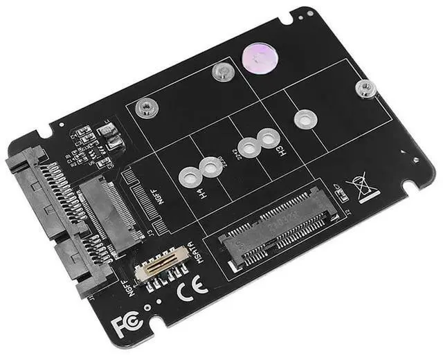 Main image of FOR M2/mSATA to SATA Adapter NGFF M.2 SATA Key B SSD / mSATA SSD to SATA3.0 6Gbps 2.5" Riser Board 2 in 1 Combine Converter Card