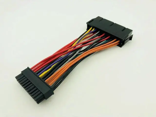 Main image of FOR ATX PSU Standard 14cm 24Pin Female to Mini 24P Male Internal Power Adapter Converter Cable Wire for 780 980 760 960 PC