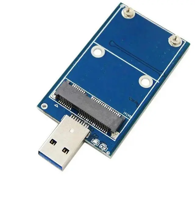 Main image of FOR Mini SSD Case mSATA to USB 3.0 Hard Drive Case mSATA USB Adapter External Solid State Disk Supports 30*30/50 mSATA SSD Hard Disk