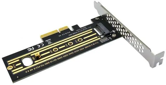 Main image of FOR NVME PCIE Adapter M.2 Expansion Card 64Gbps PCIe4.0 X4 Gen4 M-key for 2230 2242 2260 2280 22110 M.2 SSD M.2 NVME to PCIE Adapter