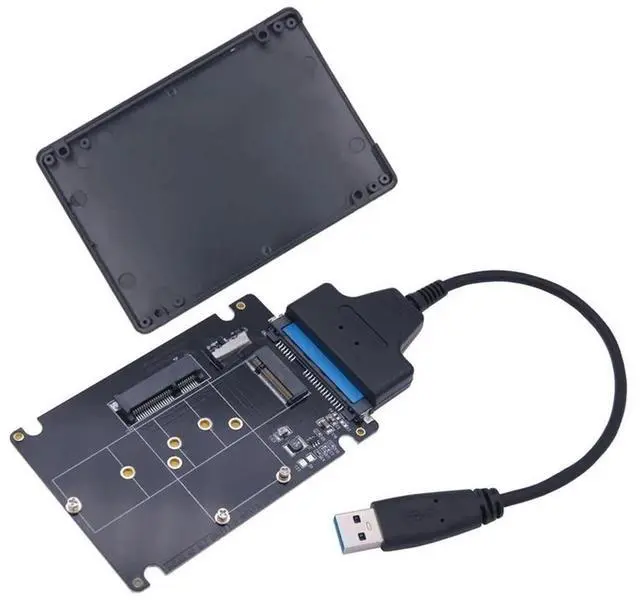 Main image of FOR mSATA M2 USB Adapter Case SSD Externo USB 3.0 M.2 to USB mSATA SSD M2 SSD to USB3.0 Converter Riser 2.5" Enclosure USB 3 Adapter