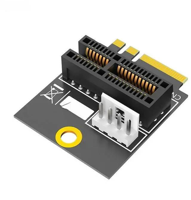 Main image of FOR 2230 M.2 Key A+E to PCIE X1 Adapter Card PCI Express PCI-E 1X Slot to M2 NGFF Key A/A+E/E Converter Riser Card 4Pin Power Supply