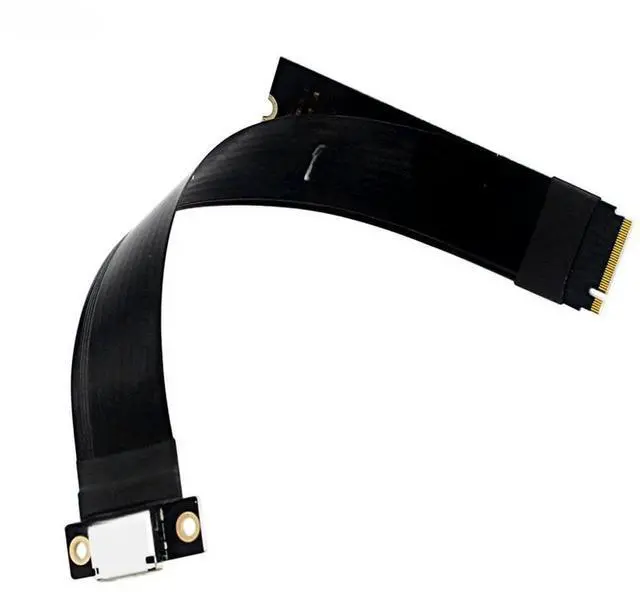Main image of FOR M.2 NVME to Oculink 4i Extension Cable for SSD Graphics Card M2 M Key to SFF-8612 Adapter PCIe 4.0 Gen4 Cable for Desktop Laptop