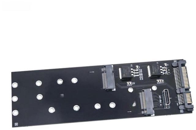 Main image of FOR M2 SSD Adapter M.2 SATA B Key to SATA + M.2 NVME M Key to SFF-8611 Oculink Expansion Card Riser for 2230 2242 2260 2280 NGFF SSD