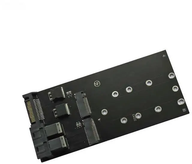 Main image of FOR 2 Port SFF-8643 U.2 to NVMe M.2 NGFF SSD Convert Card Adapter SFF-8643 U.2 to Dual M-Key NVME M2 NGFF SSD Adapter Riser Card