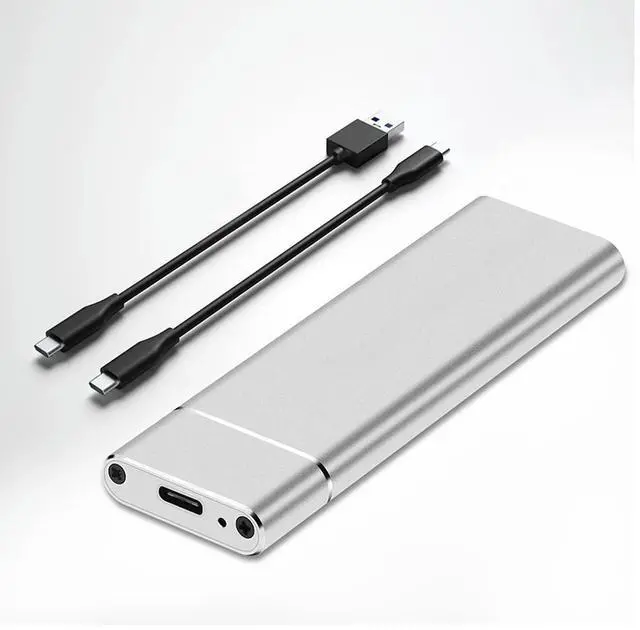 Main image of FOR NVMe M2 SSD Enclosure External Case SSD NVME Enclosure PCIE 10Gbps USB 3.1 Gen2 USB C Adapter Aluminum Box M.2 NVMe SSD Case