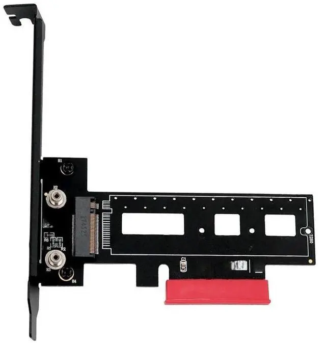Main image of FOR PCIE to M2 Adapter PCI Express 3.0 X4 to M.2 NVME SSD M KEY PCIE M2 Riser Card Adapter + Low Profile Bracket M.2 Heatsink