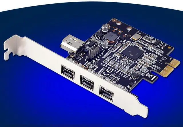 Main image of FOR 3 External 1394b + 1 Port Internal 1394a PCI-E IEEE 1394 FireWire Expansion Card