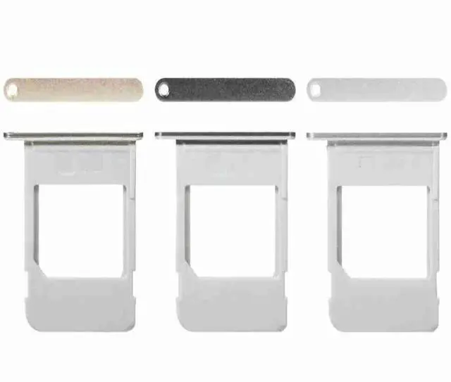 Main image of 2PCS/Lot Gray Gold White Sim Card Tray Replacement Part Note 5 SM-N920