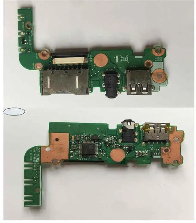 Main image of S551L S551LN USB Audio SD Card Board S551LN IO Board 60NB05F0-U81040-220 37XJ9U80010